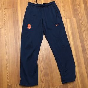 SYRACUSE ATHLETIC PANTS MENS SMALL THERMA FIT